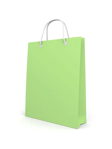Shopping bag isolated on white — Stock Photo, Image