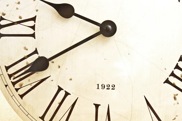 Twarz Stary zegar — Zdjęcie stockowe