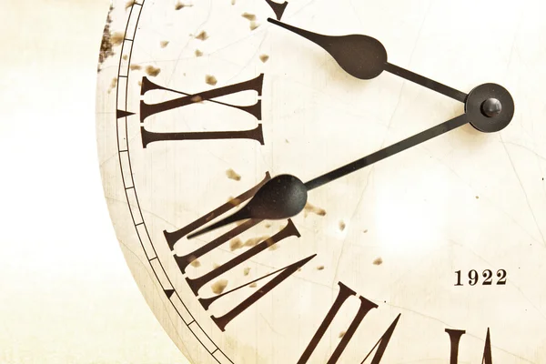 Twarz Stary zegar — Zdjęcie stockowe