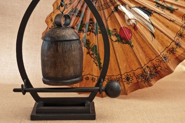 Piccolo gong asiatico — Foto Stock