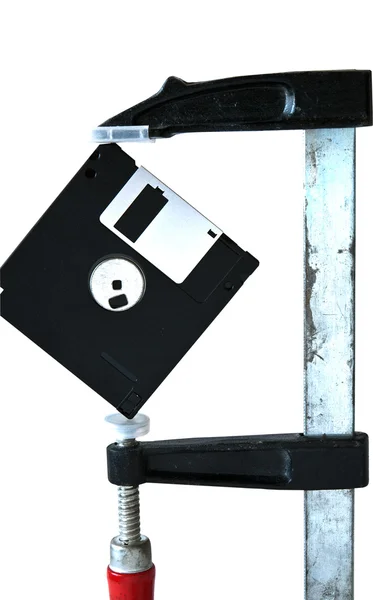 3,5-дюймовая дискета — стоковое фото