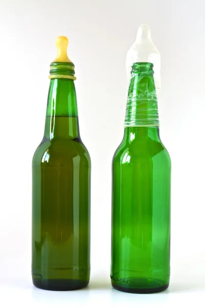 Botellas de cerveza —  Fotos de Stock