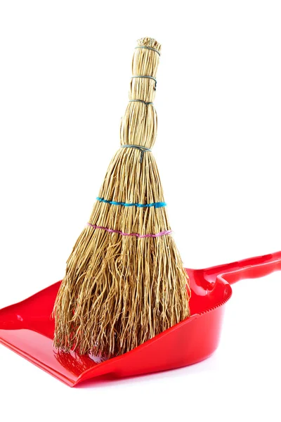 Small household broom — Stock Photo, Image