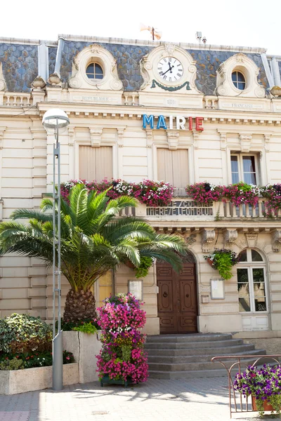 Town hall of Fleury in France — Stock Photo, Image