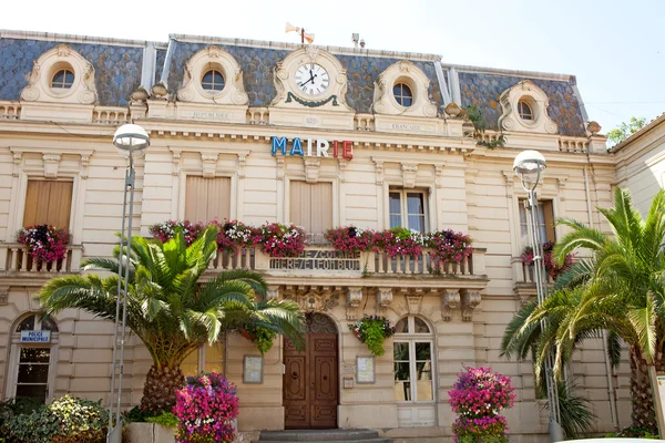 Town hall of Fleury in France — Stock Photo, Image
