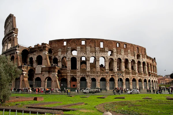 View of the colosseum in Rome — Stock Photo, Image