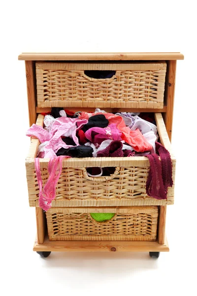 Spodní prádlo s zásobníky — Stock fotografie