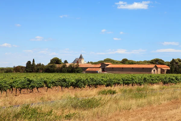 Typical French landscape — Stock Photo, Image