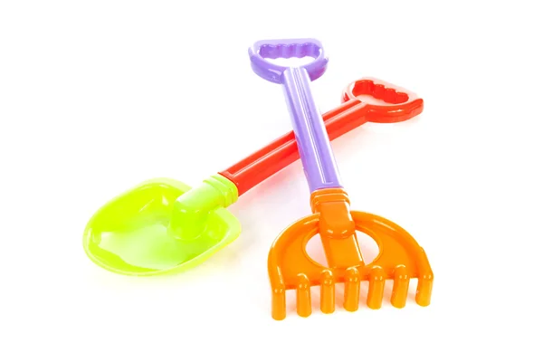 Colorful beach toys — Stock Photo, Image