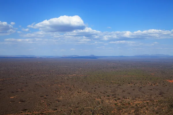 Vista sobre el santuario rinoceronte de Ngulia —  Fotos de Stock