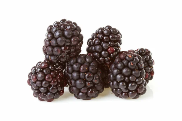 Macro of pile blackberries — Stock Photo, Image