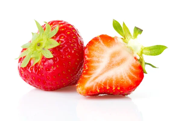 Izolované ovoce jahody — Stock fotografie