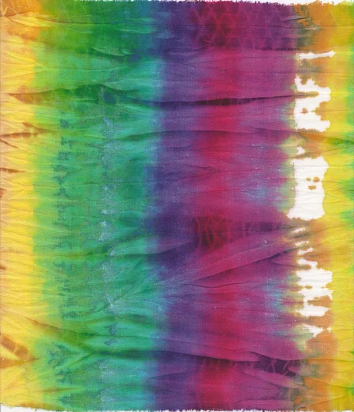 Текстильний батік декоративний кольоровий фон — стокове фото