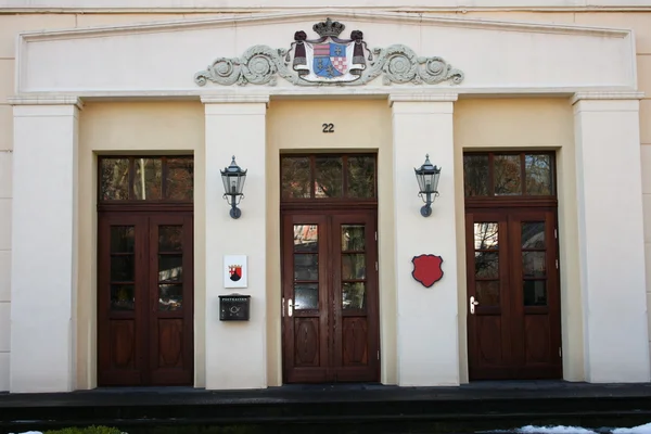 Дрей Тофрен Три двери — стоковое фото