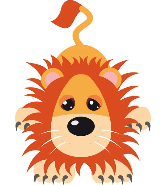 Illustration vectorielle du lion — Image vectorielle
