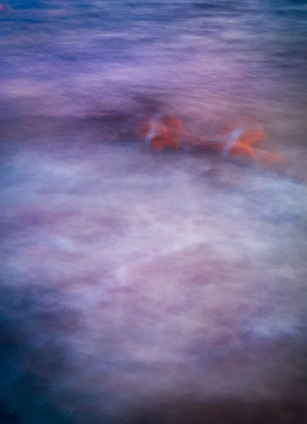 抽象的な海長時間露光 — ストック写真