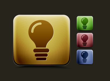 Idea icon set clipart