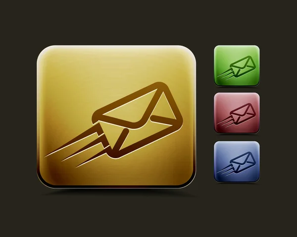Набор иконок электронной почты — стоковый вектор