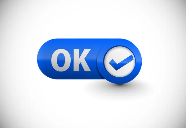 Ok web design ícones —  Vetores de Stock