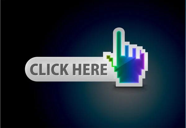 Web download pictogram — Stockvector
