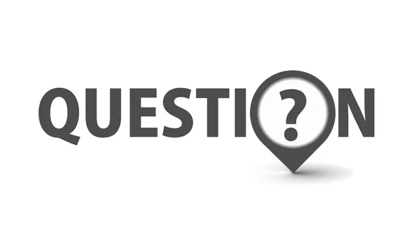 Question marks icon — Stock Vector
