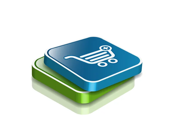 Shopping icônes web — Image vectorielle
