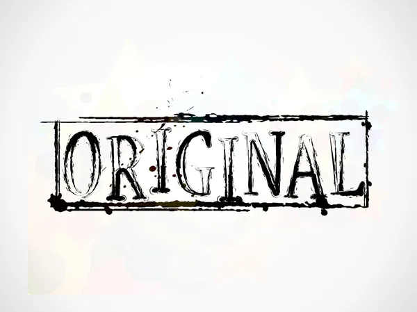 Texto Grunge original — Archivo Imágenes Vectoriales