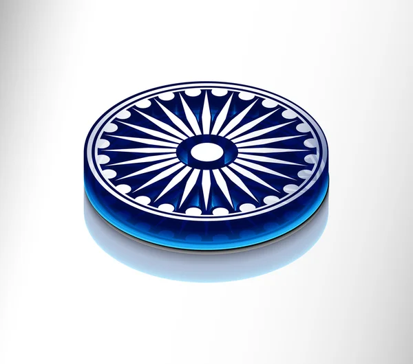 Symbole drapeau indien — Image vectorielle