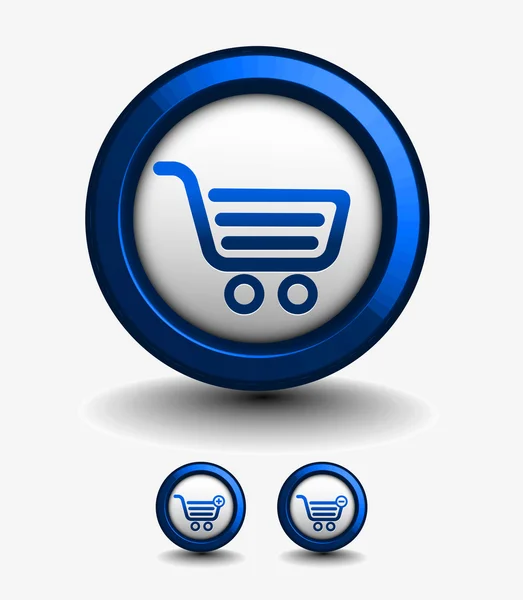 Shopping web ikoner — Stock vektor