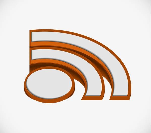 RSS εικονίδιο — Διανυσματικό Αρχείο