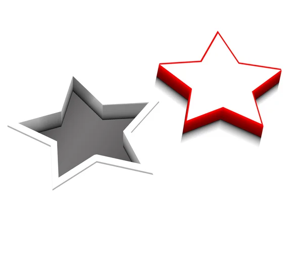 Vektorové ikonu hvězdičky design — Stockový vektor