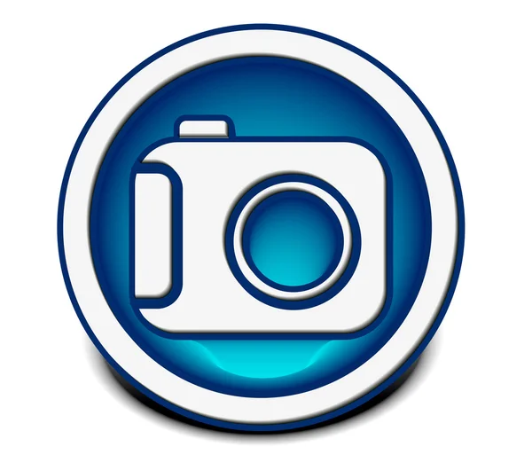 Fényképezőgép ikon — Stock Vector