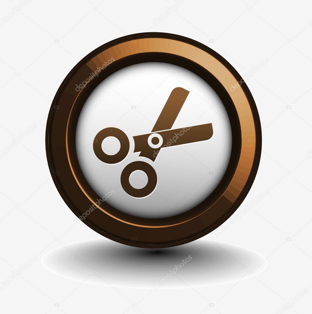Scissors web icon