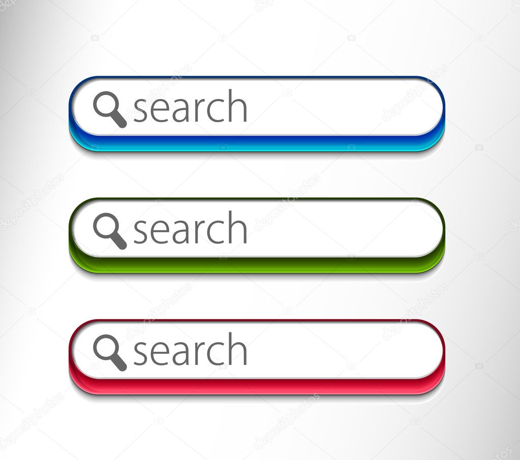 Glossy search icon