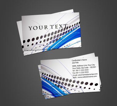 Business card clipart