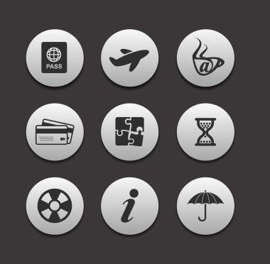 Internet icons clipart