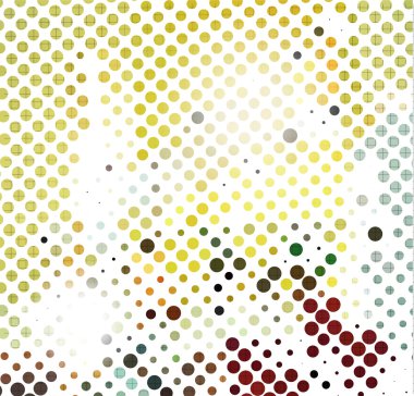 Abstract halftone circle background clipart