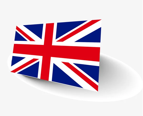 Flagge Großbritanniens — Stockvektor