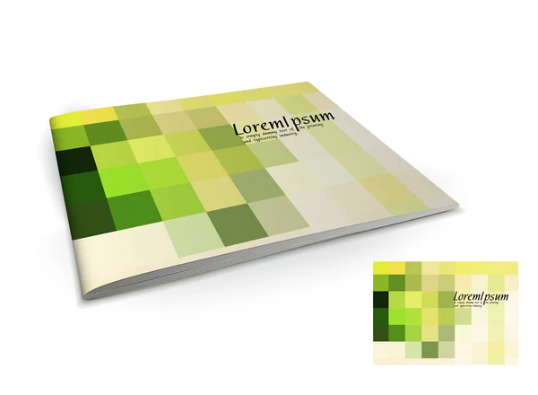 Conception de couverture de brochure — Image vectorielle
