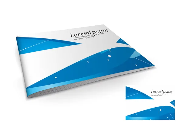 Brochure cover design — Stock Vector