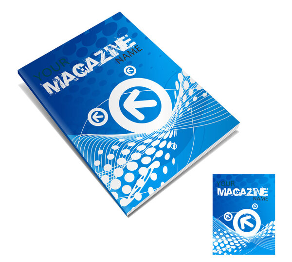 Magazine layout design