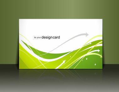 Gift card design clipart