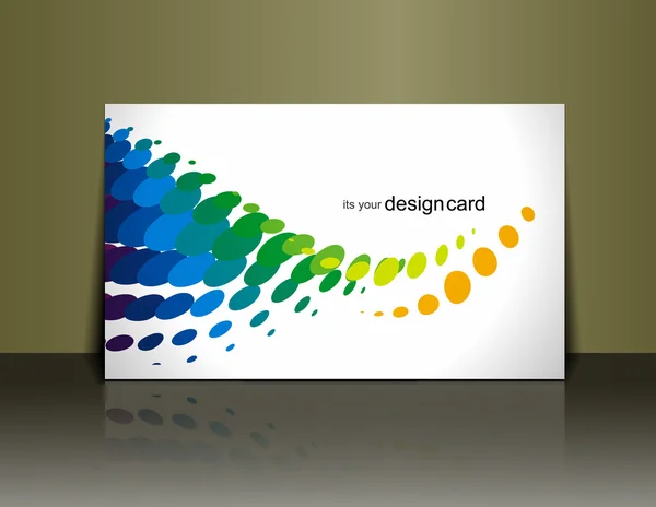 ギフトカードのデザイン — ストックベクタ