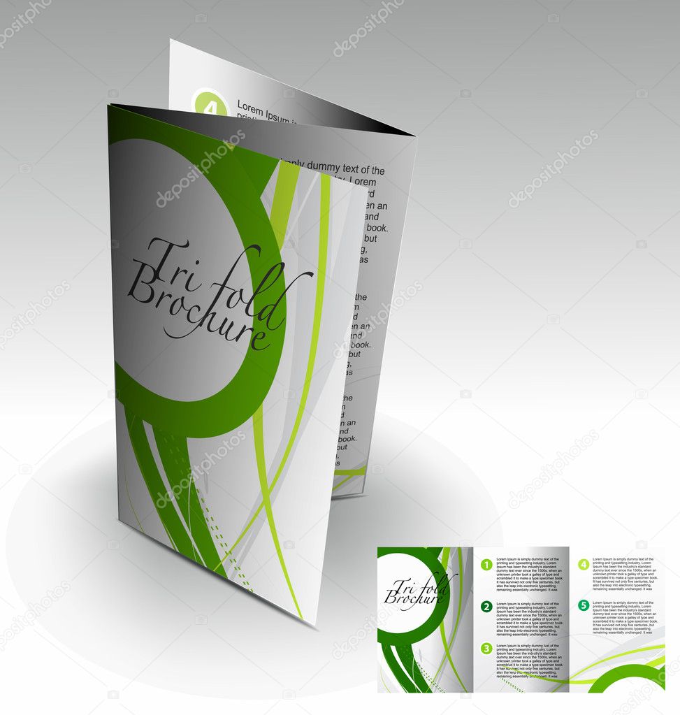 Tri-fold brochure design