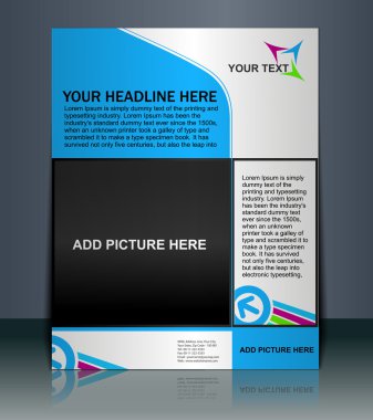 Flyer/Poster design clipart