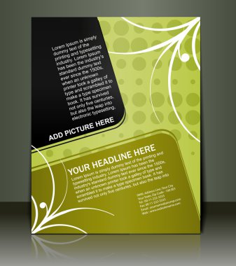 Flyer/Poster design clipart