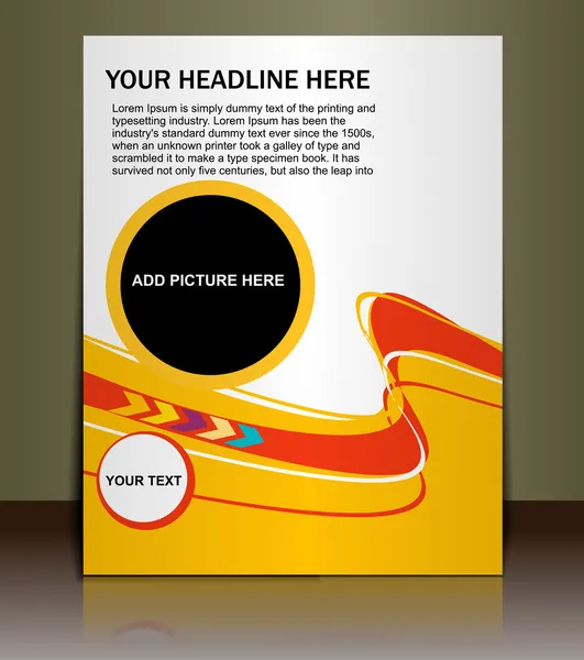 Design de cartaz / folheto —  Vetores de Stock