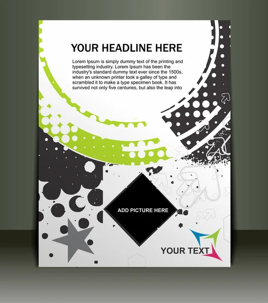 Poster/flyer ontwerp — Stockvector