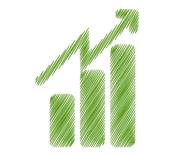 Symbole de croissance — Image vectorielle