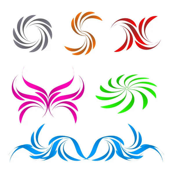 Swirl design icon — Stock Vector